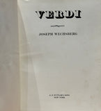 Verdi by Joseph Wechsberg