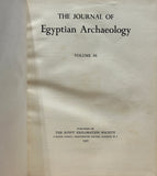 The Journal of Egyptian Archaeology Volume 36