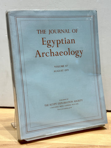 The Journal of Egyptian Archaeology Volume 57