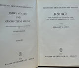 Knidos Die Muenzen des Sechsten und des Fuenften Iahrhunderts V. Chr. by Herbert A. Cahn