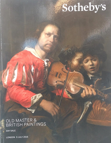Sotheby's Old Master & British Paintings Day Sale, London, 9 July 2015