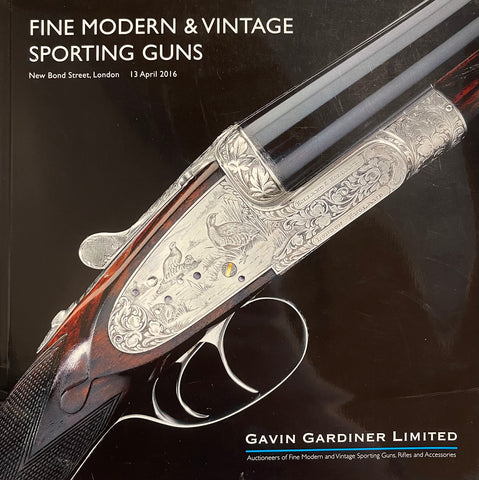 Sotheby's Fine Modern & Vintage Sporting Guns, London, 13 April 2016