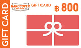 Gift Card บัตรของขวัญ เลือกมูลค่าได้ ฿300 ฿500 ฿800 ฿1,000 ฿1,500 และ ฿2000 บาท