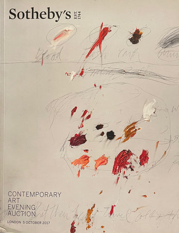 Sotheby's Contemporary Art Evening Auction, London, 5 December 2017