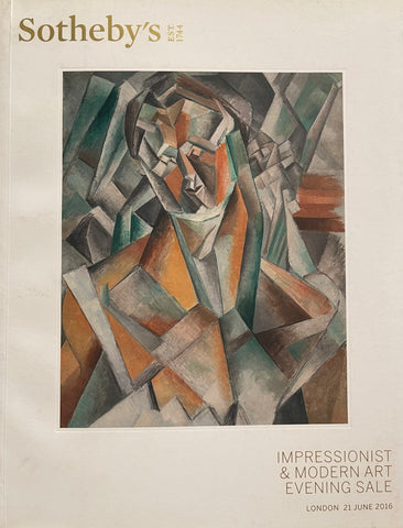 Sotheby's Impressionist & Modern Art Evening Sale, London, 21 June 2016