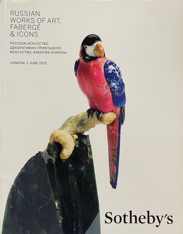 Sotheby's Russian Works Of Art Faberge & Icon, London, 2 June 2015