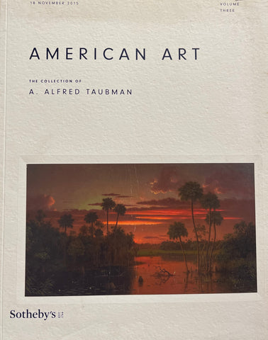 Sotheby's American Art The Collection Of A. Alfred Taubman Volume Three, New York, 18 November 2015