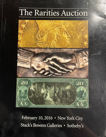 Sotheby's The Rarities Auction, New York, 10 February 2016
