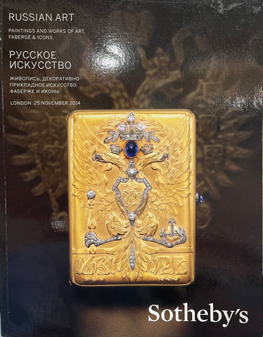 Sotheby's Russian Art Painting And Works Of Art, Faberge & Icons, London, 25 November 2014