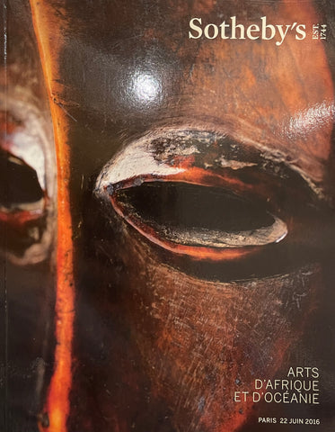 Sotheby's Arts D'Afrique Et D'Oceanie, Paris, 22 June 2016