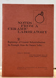 Notes from a Ceramic Laboratory by Anna O. Shepard (4 Volumes)