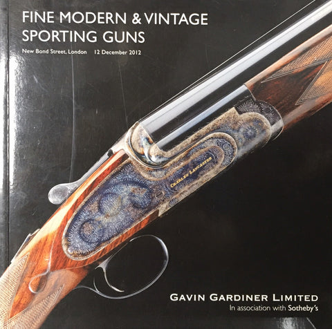 Sotheby's Fine Modern & Vintage Sporting Guns, London, 12 December 2012