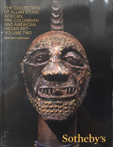 Sotheby's The Collection of Allan Stone African Pre-Columbian and American Indian Art-Volume Two, New York, 16 May 2014