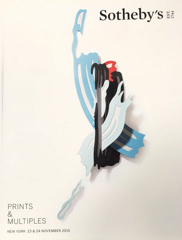 Sotheby's Prints & Multiples, New York, 23 & 24 November 2015
