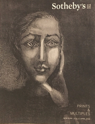 Sotheby's Prints & Multiples, New York, 20 & 21 April 2016