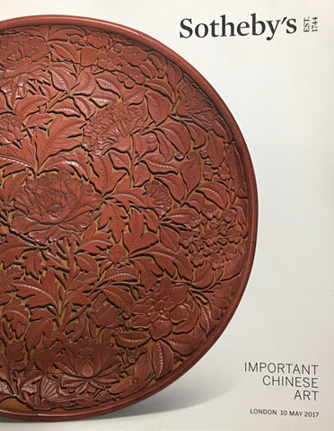 Sotheby's Important Chinese Art, London, 10 May 2017