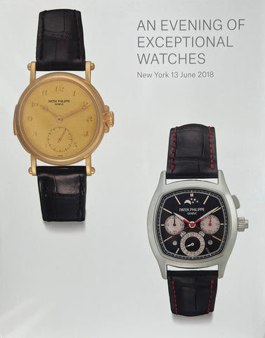 Sotheby's An Evening of Exceptional Watches, New York, 13 June 2018