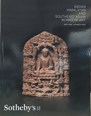 Sotheby's Indian Himalayan and Southeast Asian Works of Art, New York, 16 March 2016