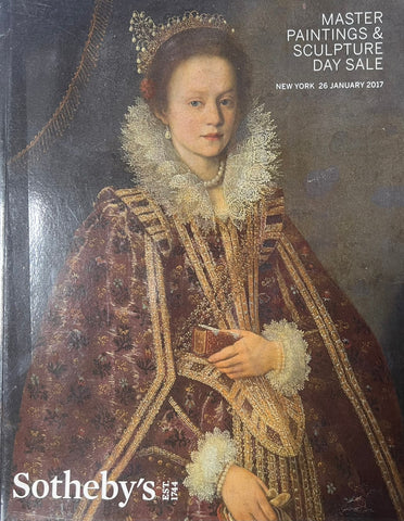 Sotheby's Master Paintings & Sculpture Day Sale, New York, 26 January 2017
