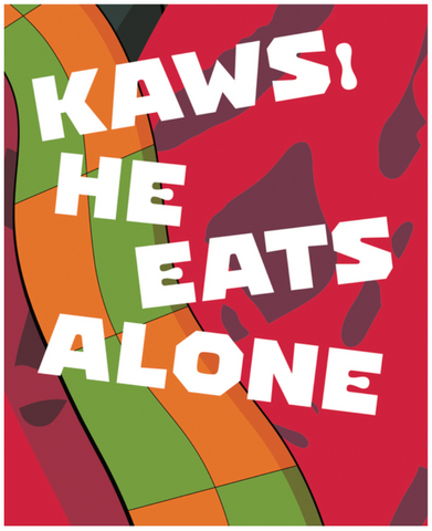 Kaws: He Eats Alone Edited by Germano Celant