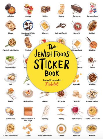 The Jewish Foods Sticker Book by
