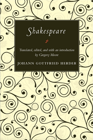 Shakespeare by Johann Gottfried Herder
