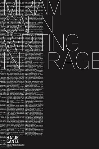 Miriam Cahn: Writing in Rage