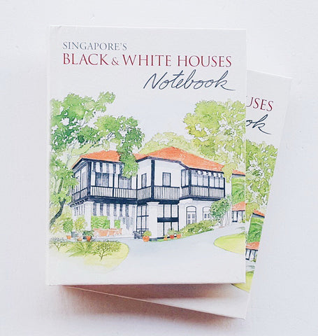 9789814610162 SINGAPORE'S BLACK& WHITE HOUSES NOTEBOOK (DIDIER MILLET)