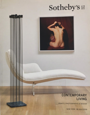Sotheby's Contemporary Living Prints Photographs & Design, New York, 28 July 2016
