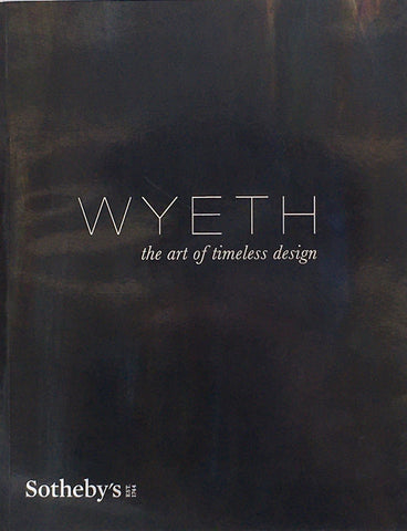 Sotheby's Wyeth the Art of timeless Design, New York, 7 June 2016