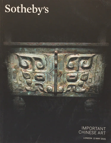 Sotheby's Important Chinese Art, London, 13 May 2015