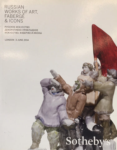 Sotheby's Russian Works of Art, Faberge & Icon, London, 3 June 2014