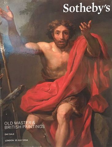 Sotheby's Old Master & British Paintings Day Sale, London, 10 July 2014