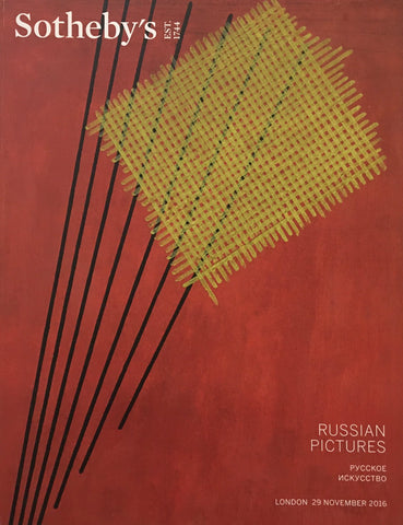 Sotheby's Russian Picture, London, 29 November 2016